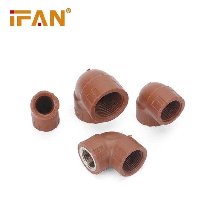 Red PPH Pipe Fittings