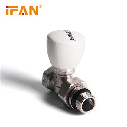 Латунні радіаторні клапани для гарячої та холодної води